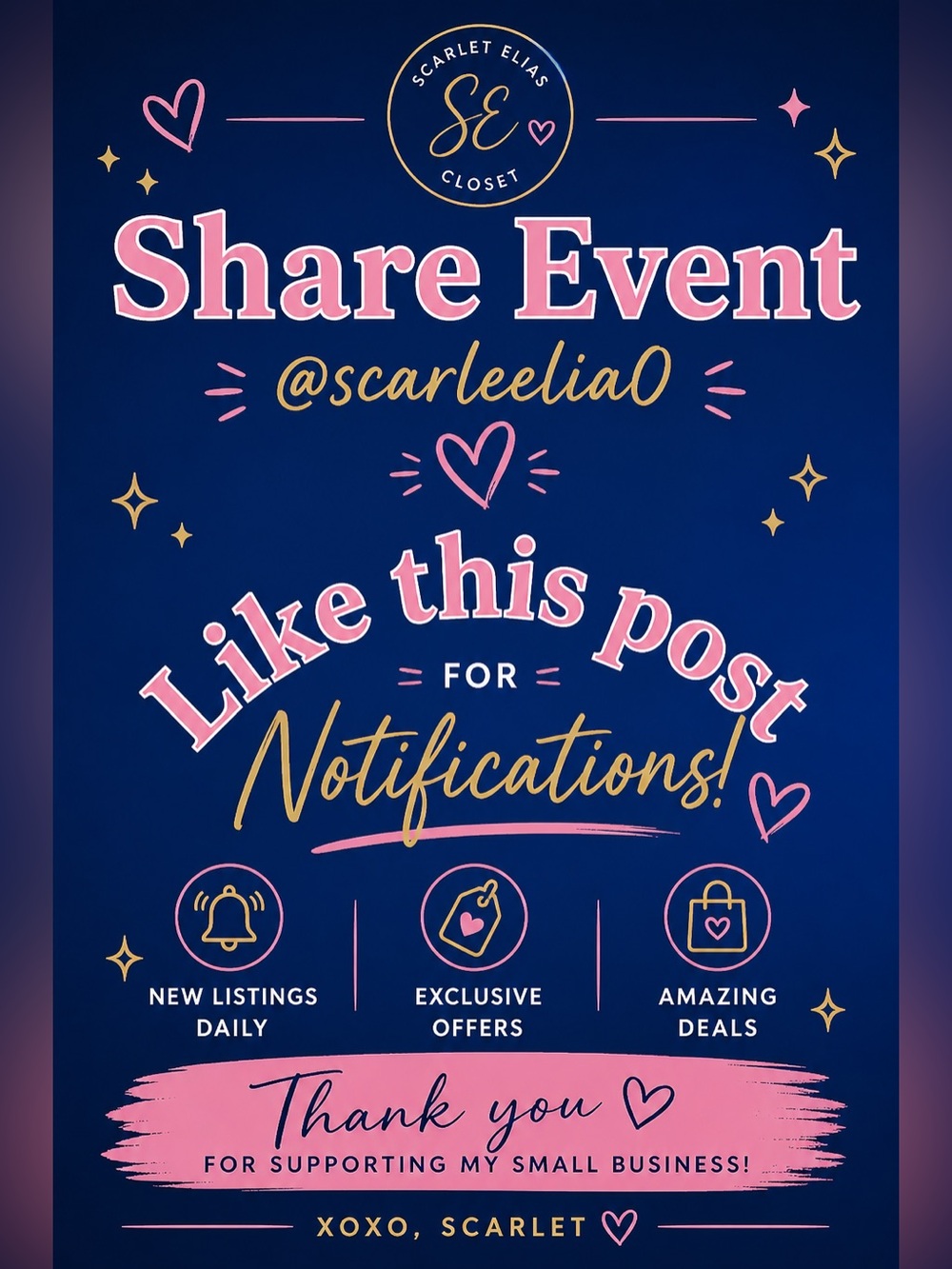 ❤️ POSHERS SHARE TAG LIST ❤️